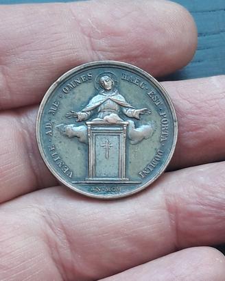 VATICANO medaglia bronzo anno 1899 Papa LEONE XIII