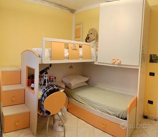 Cameretta bambino 3 posti letto