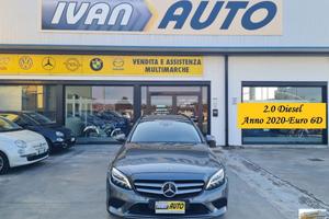 MERCEDES Classe C 2.0 Diesel-Euro 6D-Anno 2020