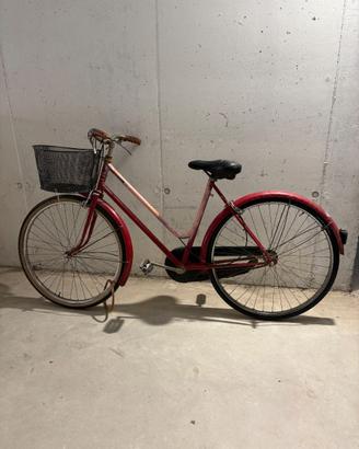 Bicicletta da donna con cestino da 26 pollici