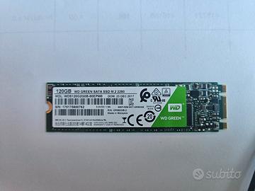 120GB WD GREEN SATA SSD M.2 2280
