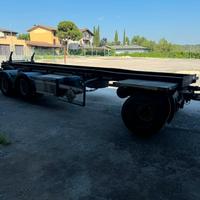 RIMORCHIO ZORZI 26 R SCARRABILE 3 ASSI CON 12 GOMM