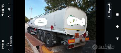 Cisterna porta carburante 45000litri