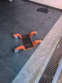 carrello sposta moto