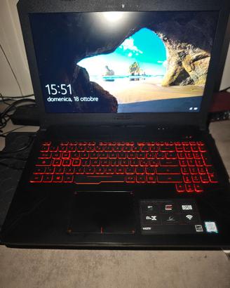 Notebook gaming Asus Tuf FX504 RTX 1060 6GB