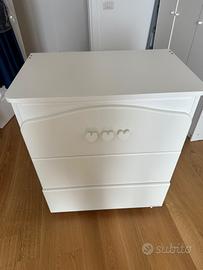 Fasciatoio Nanan con vaschetta