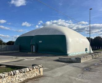 COPERTURA PRESSOSTATICA PER 2 CAMPI DI PADEL