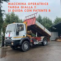 Macch Operatrice Eurocargo 4x4 Rib + Gru Copma