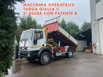 Macch Operatrice Eurocargo 4x4 Rib + Gru Copma