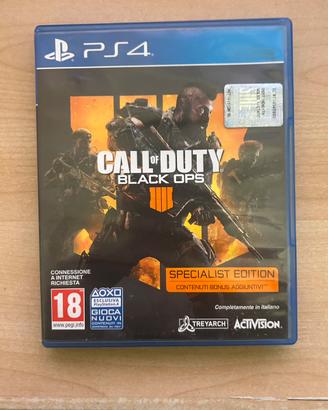 Call of Duty Black ops 4 (ps4 compatibile con ps5)