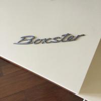Scritta Porsche Boxster