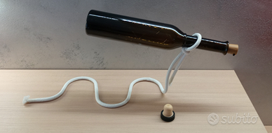 Portabottiglia Corda magica, bottiglia decorativa