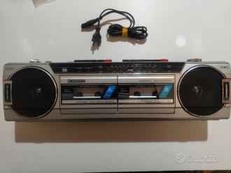 radio boombox Sanyo ghetto Blaster mw715l non test  			
