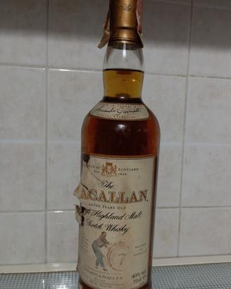 Macallan 7 Years Old Giovinetti 70cl whisky