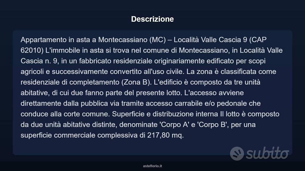 Appartamento – Montecassiano, Valle Cascia - Vista 4