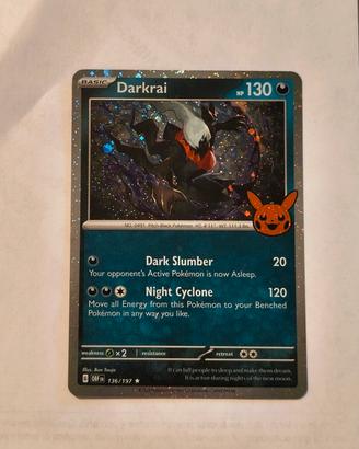 carta Pokémon darkrai cosmo holo