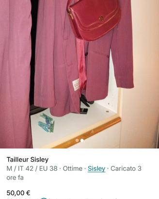 tailleur  Sisley 