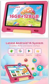 tablet bimbi 10''android 14 128gb,16gb ram wifi6