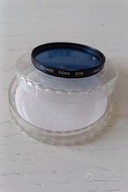 Filtro per conversione colore 80B 55mm