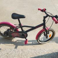 bicicletta decathlon bambina 16 pollici 