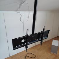 supporto tv da parete o soffitto