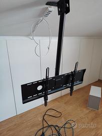 supporto tv da parete o soffitto