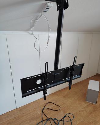 supporto tv da parete o soffitto