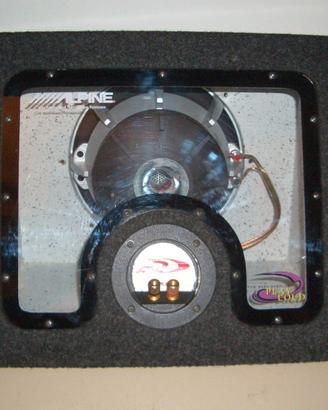 SUBWOOFER ALPINE SWR- 1040 4 ohm 400 W
