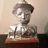 Piccolo Mezzo Busto Puccini Fatto A Mano