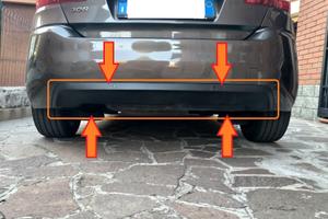 Spoiler TUNING x PEUGEOT 308 2" serie come GT