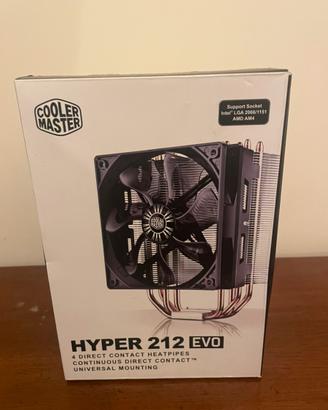 Dissipatore cooler Mastet hyper 212 EVO CPU
