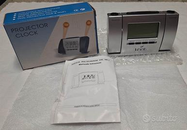 PROJECTOR CLOCK OROLOGIO MULTI DA PARETE/TAVOLO