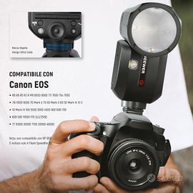 Z2-C Flash Speedlite TTL 2.4G a Testa Rotonda