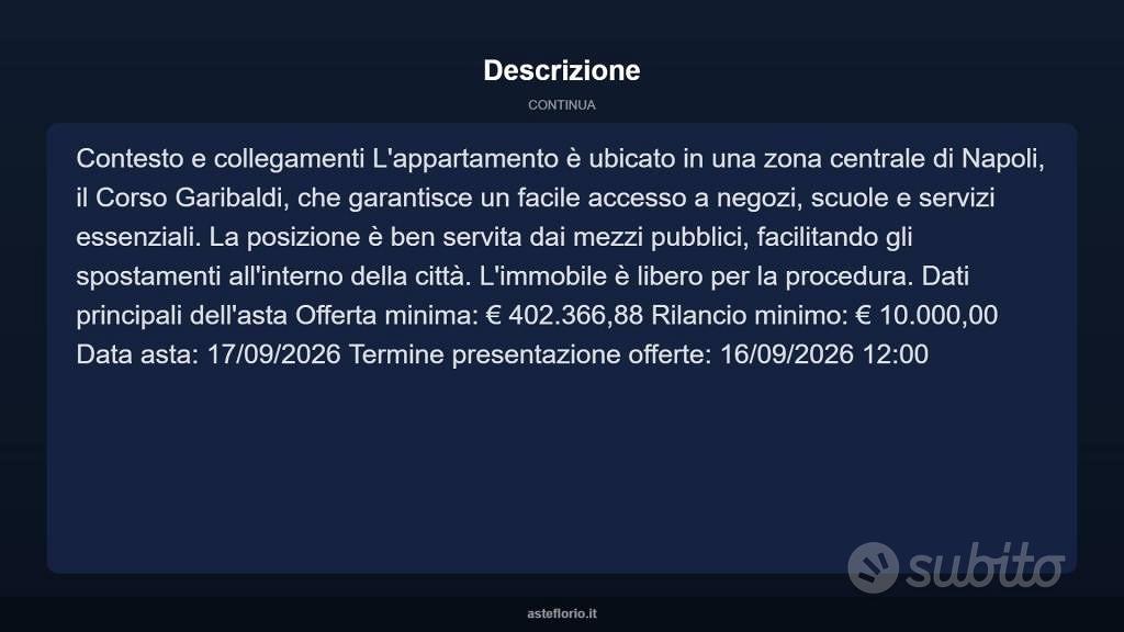 Appartamento – Napoli, Porta Capuana, Municipalità 4 - Vista 4