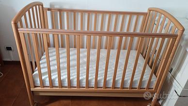 Lettino pali con materasso aerosleep