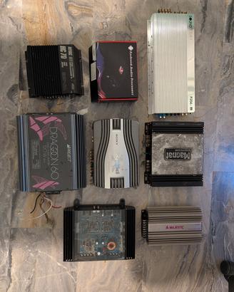 stock amplificatori auto 