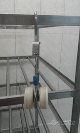 Ganci inox per guidovia birotaia