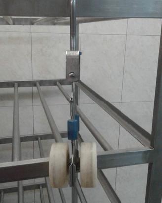 Ganci inox per guidovia birotaia