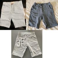Pantaloncini bambino tg 4 anni lotto 3 paia