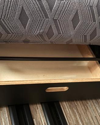 Cassetto sotto panca per Citroen Campster