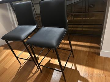 Coppia sgabelli Bontempi neri