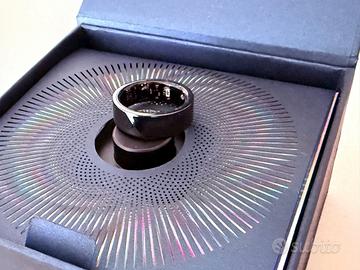 Anello smart Luna Ring 2a gen. Midnight Black 10