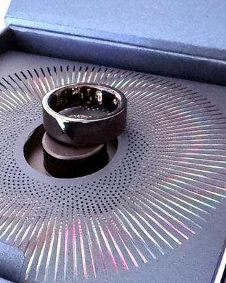 Anello smart Luna Ring 2a gen. Midnight Black 10