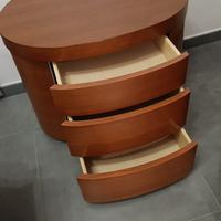 Comodini con cassetti a carrello