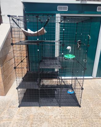 Gabbia per gatti o conigli 