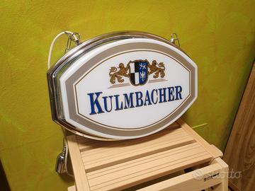 insegna luminosa kulmbacher