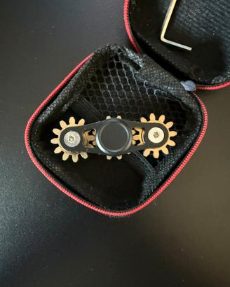 Fidget Spinner in Metallo - Design Ingranaggi