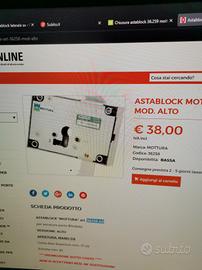 mottura  2 astablock ds e sx