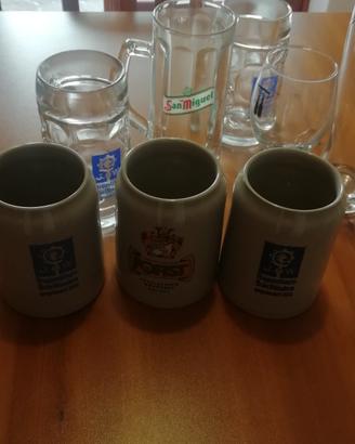 set boccali da birra