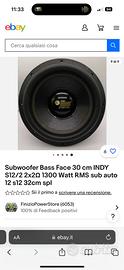 Subwoofer per impianto audio